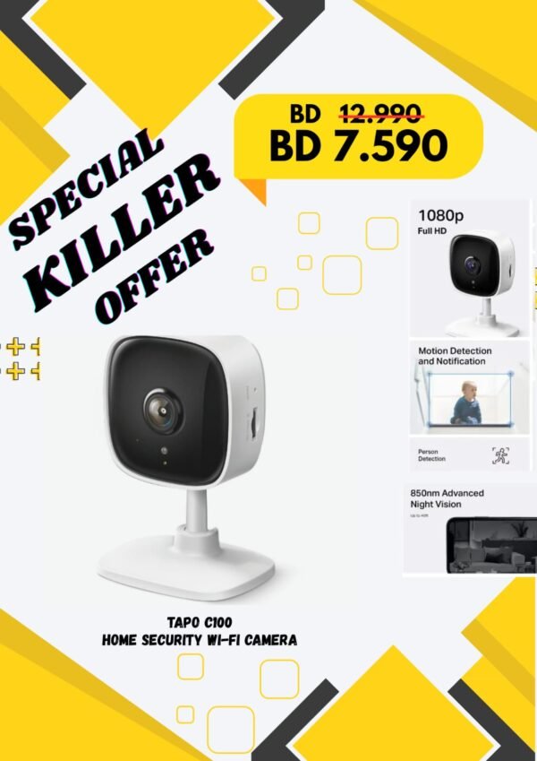 Tapo C100  Home Security Wi-Fi Camera