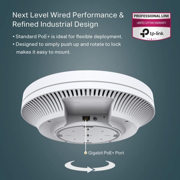 EAP620 HD AX1800 Wireless Dual Band Ceiling Mount Access Point - Image 5