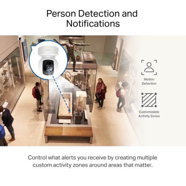Tapo C212 Pan/Tilt Home Security Wi-Fi Camera - Image 3