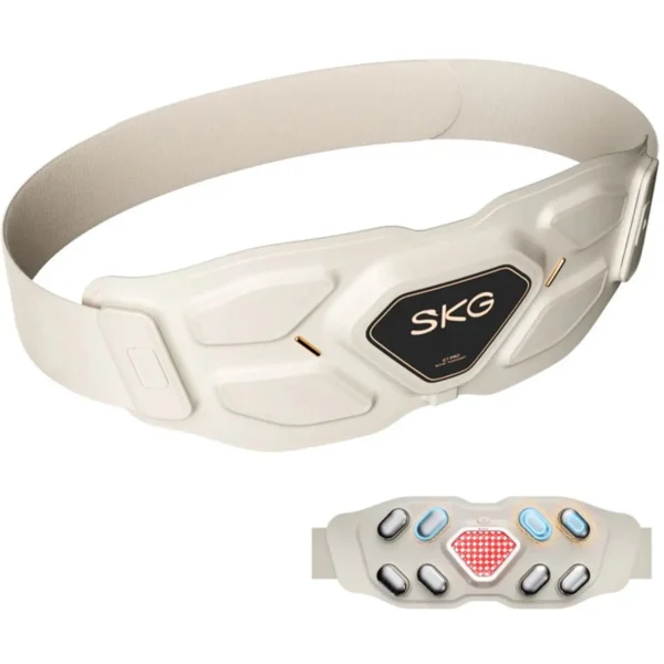 SKG Lower Back Massager with Heating Pad Infrared Lumbar Belt – W9 PRO - Image 3
