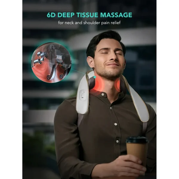 SKG Deep Tissue Heat Neck & Shoulder Massager – H5 MINI - Image 6
