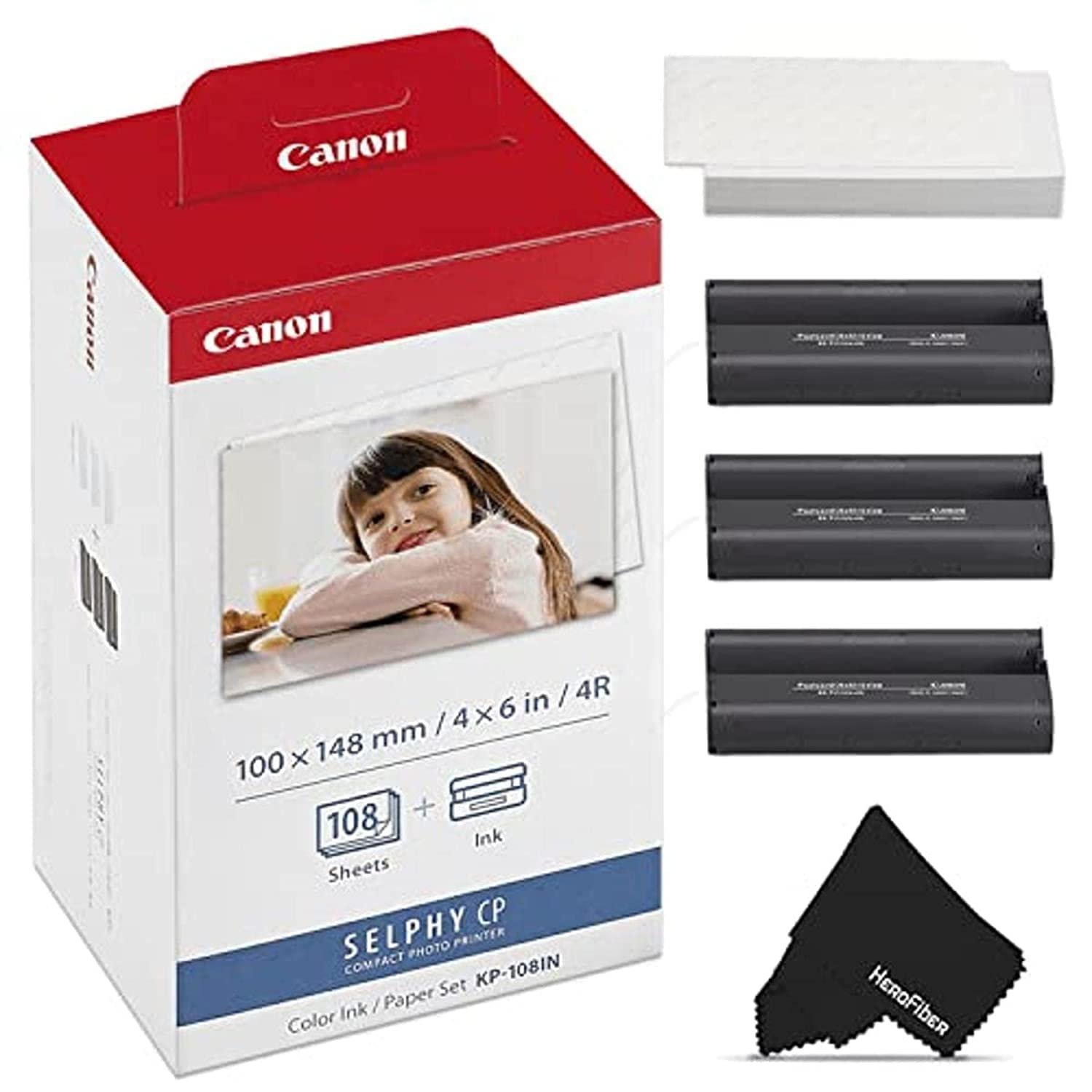 Canon SELPHY KP-108 Ink & Paper Set